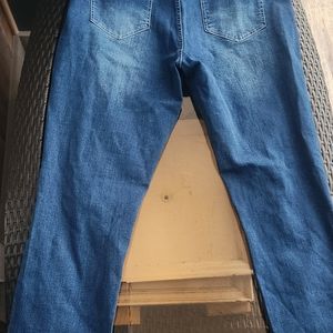 Halloween destruction denim jeans sz xl